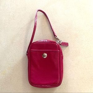 Small coach wristlet 4”x5”